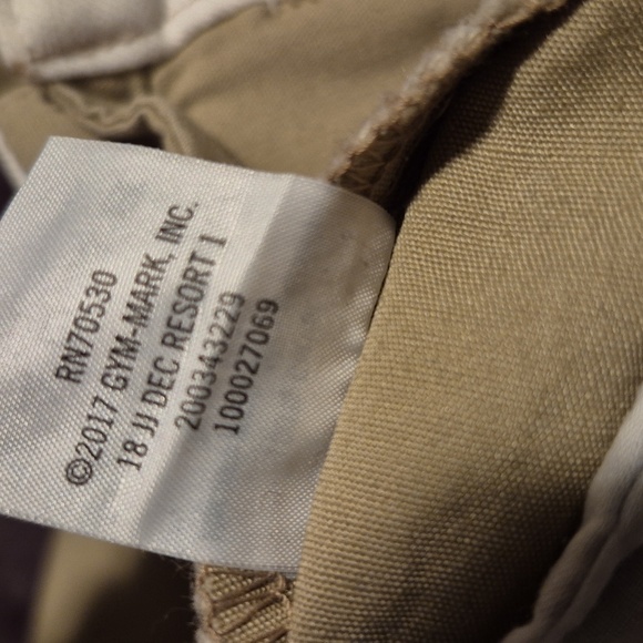 Janie and Jack boys 2T tan and white convertible leg chino pants VVGUC - Picture 6 of 6